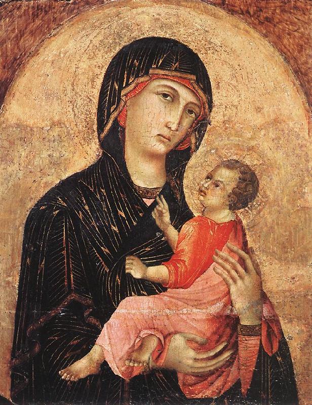 Duccio di Buoninsegna Madonna and Child (no. 593)  dfg Germany oil painting art